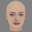 Joy Crookes Head - No Hair - głowa low poly do gry
