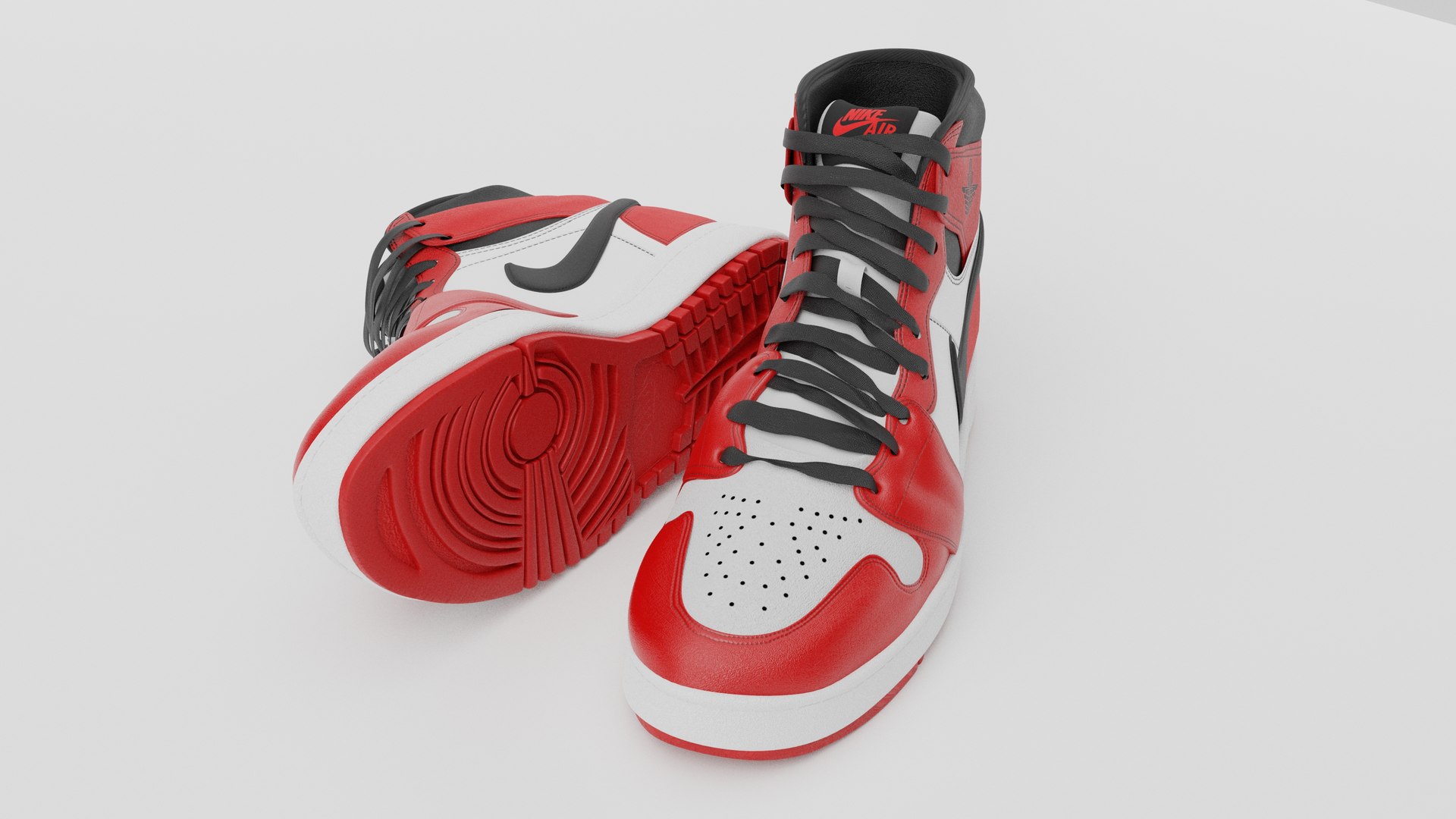 Air Jordan 1 Retro Og 3D Model - TurboSquid 2162921