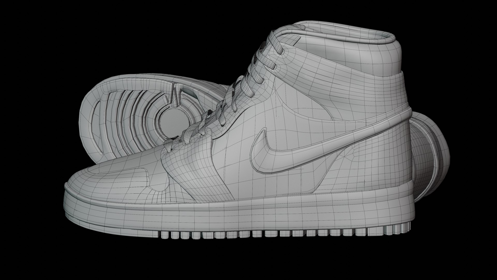 Air Jordan 1 Retro Og 3D Model - TurboSquid 2162921