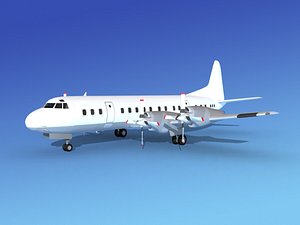 Lockheed L188 Electra II Unmarked 2