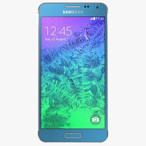 3d samsung galaxy alpha scuba model