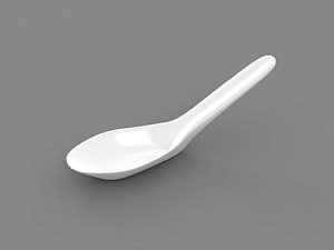 3d model chinese spoon