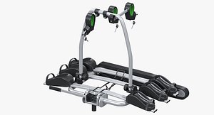 3D rear rack bicycle carrier