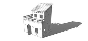 3D house architecture