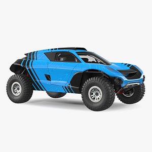 Off Road Racing Electric SUV Clean