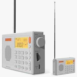 Portable FM AM Radio with Telescopic Antenna model