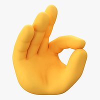 OK Hand Gesture Emoji