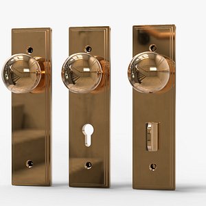Cambridge Door Knob 3D model