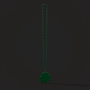 3D Clover Bead Necklace model