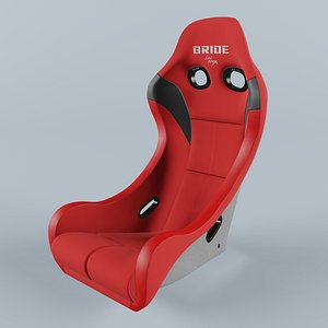 BRIDE ZIEG IV Red Seat 3D