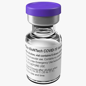 Pfizer Covid19 Vaccine 3D model
