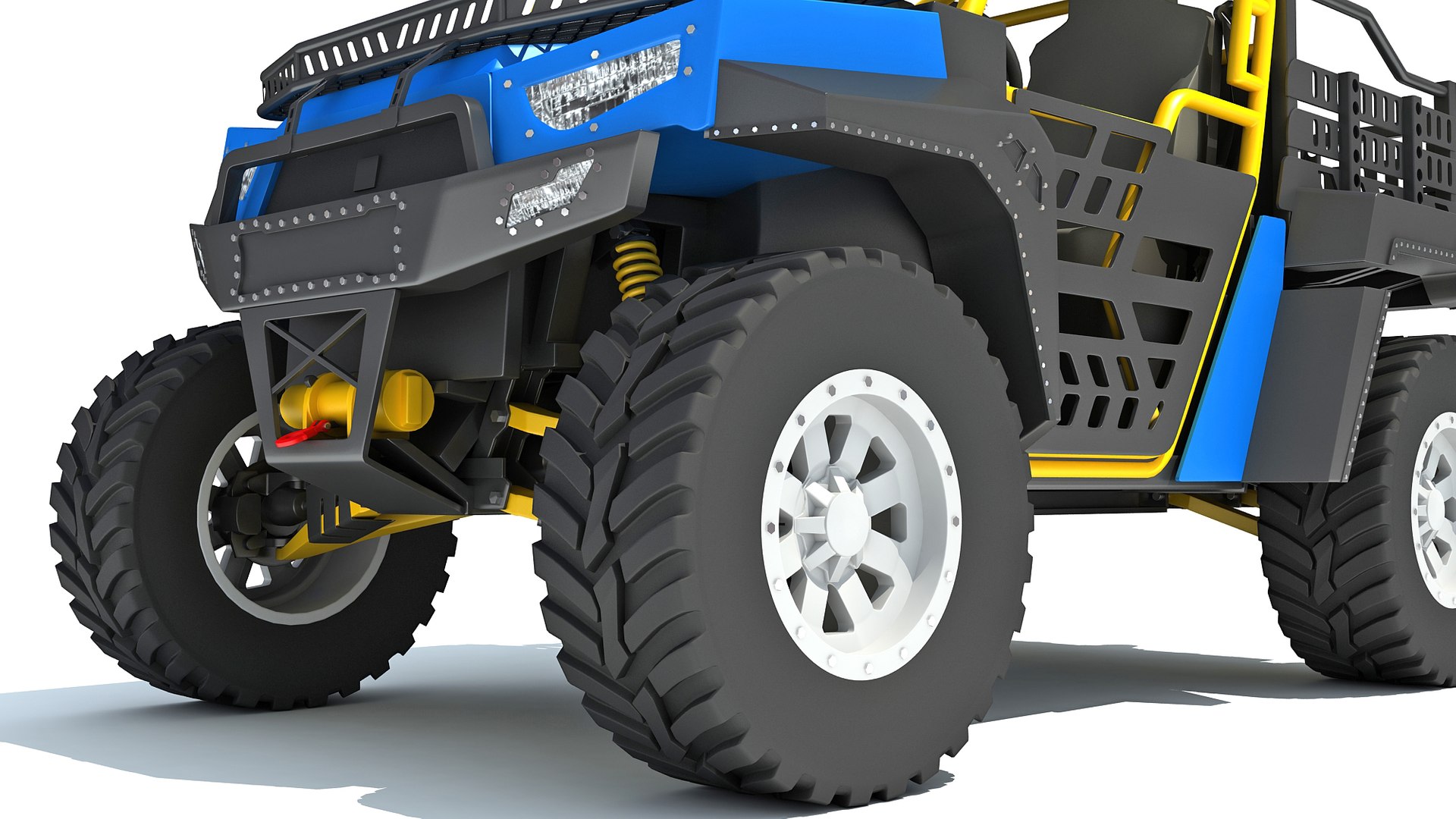 3D Model UTV Utility Vehicle - TurboSquid 1821076