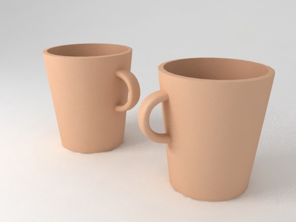 cup 3d obj