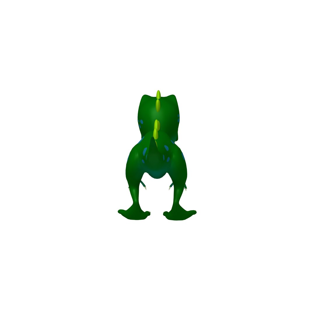 3D Model Dinosaur Cartoon - TurboSquid 1602030