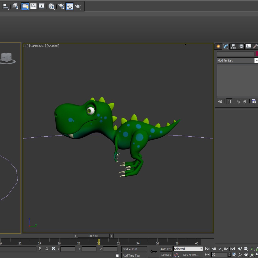 3D Model Dinosaur Cartoon - TurboSquid 1602030