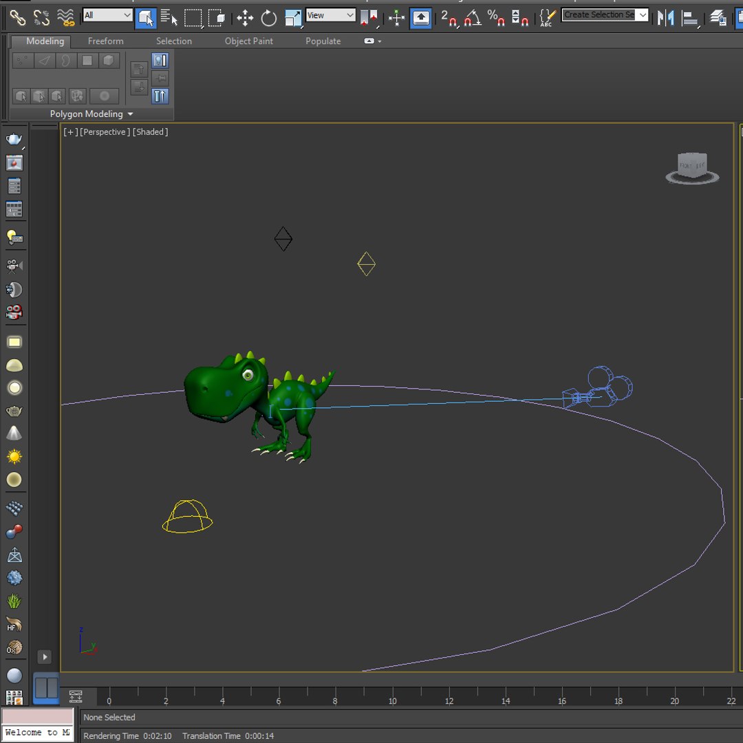 3D Model Dinosaur Cartoon - TurboSquid 1602030