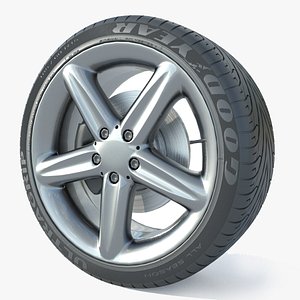 wheel Rim Tire  21 3D
