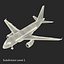 Airbus A318 Air France Rigged 3D Model