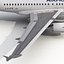 Airbus A318 Air France Rigged 3D Model
