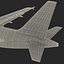 Airbus A318 Air France Rigged 3D Model