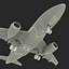 Airbus A318 Air France Rigged 3D Model