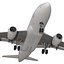 Airbus A318 Air France Rigged 3D Model