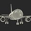 Airbus A318 Air France Rigged 3D Model