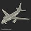 Airbus A318 Air France Rigged 3D Model