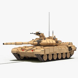 t-90s bhishma india tank 3D