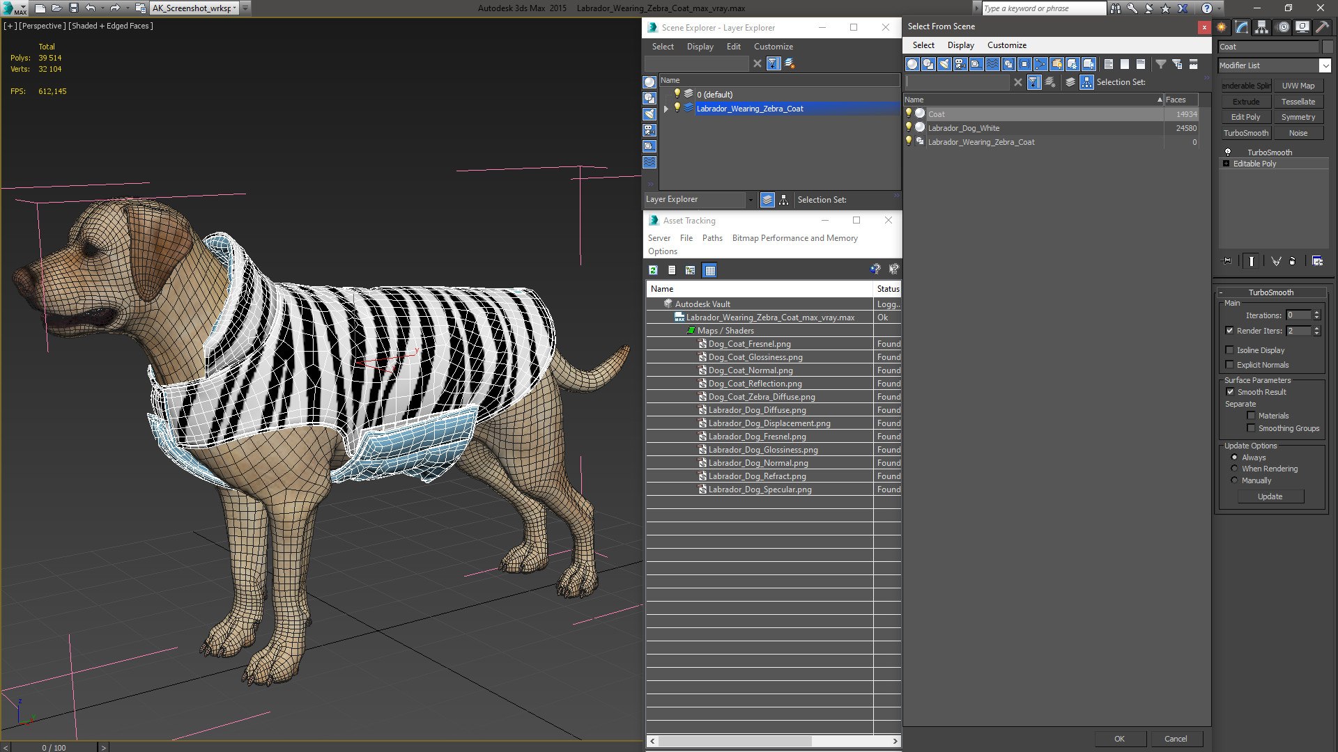 Labrador Wearing Zebra Coat 3D model https://p.turbosquid.com/ts-thumb/t3/6DrX9B/l6/labradorwearingzebracoat3dmodel022/jpg/1678701439/1920x1080/fit_q87/8f6c1a8d69fc0c6c9245d78c2041a42ea8e92e1b/labradorwearingzebracoat3dmodel022.jpg