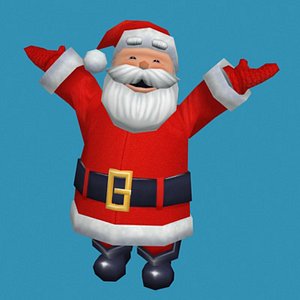 3ds max santa clause