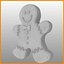 gingerbread man 3d max