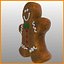 gingerbread man 3d max
