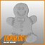gingerbread man 3d max