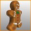 gingerbread man 3d max