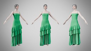 Dress 39 Shamrock Green