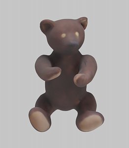 3D teddy bear toy