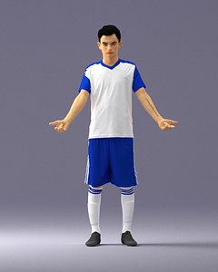 3D scanned human ready model