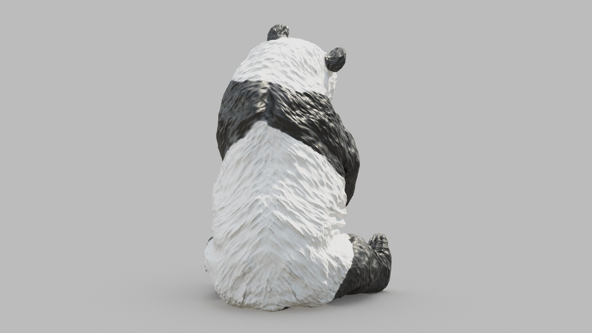 3D Pandas Statue - TurboSquid 1832330
