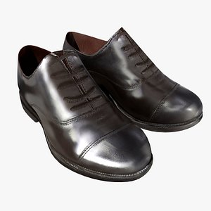 Men Classic Shiny Oxford Shoes model