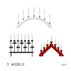 Christmas candle holder