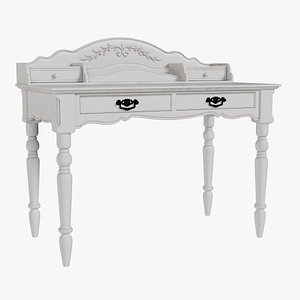 Marseille bureau desk 3D model