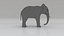 Elephant ANIMATED model