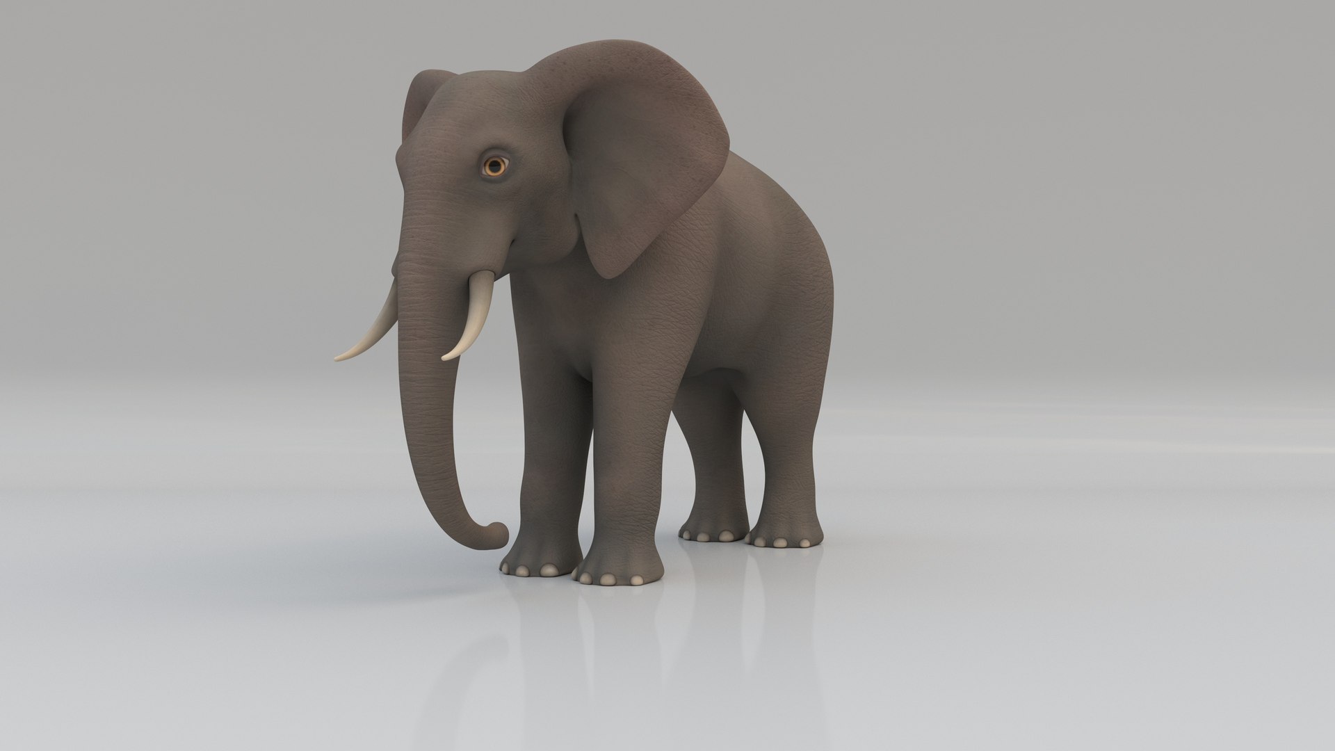 Elephant ANIMATED Model - TurboSquid 1963502