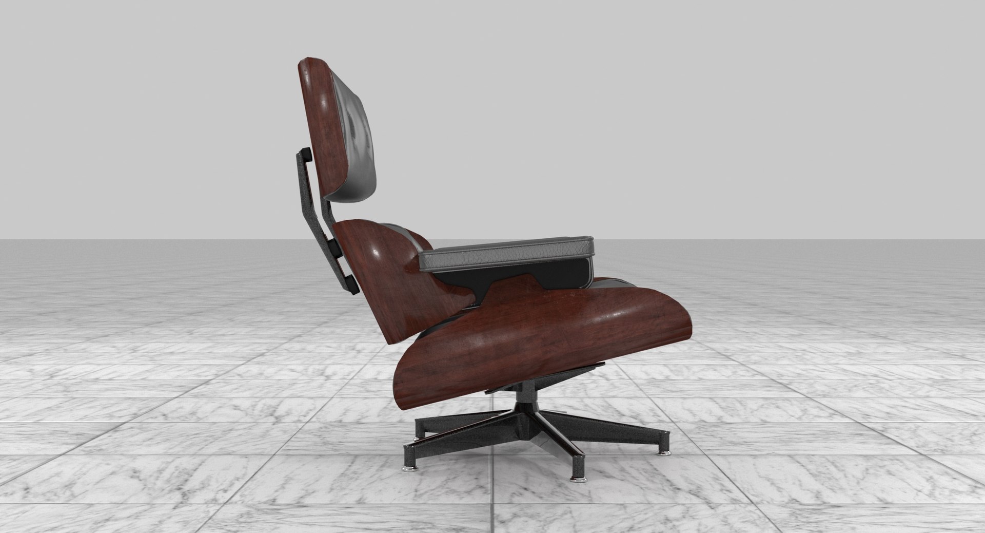 3D Eames Lounge Classic Chair Model - TurboSquid 1694876