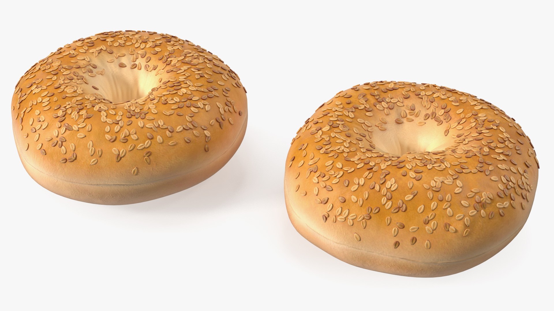 3D Bagels with Sesame Seeds model https://p.turbosquid.com/ts-thumb/t3/L2J01h/R8/bagelswithsesameseedsvray3dmodel010/jpg/1678762689/1920x1080/fit_q87/4653e150768d7c0a49f644208568cc31fde60fb7/bagelswithsesameseedsvray3dmodel010.jpg