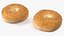 Bagels com sementes de gergelim