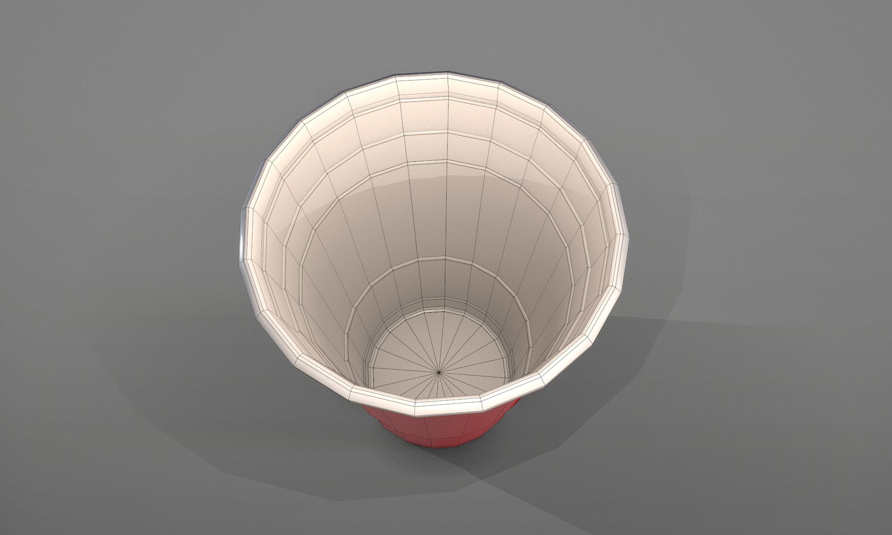 3D Red Beer Pong Plastic Solo Cup https://p.turbosquid.com/ts-thumb/t3/MXoCvy/DA/turntablecolourwireframe_00006/png/1669834499/1920x1080/fit_q87/606f0b5fd033a8d37194b3477c26d607e182f789/turntablecolourwireframe_00006.jpg