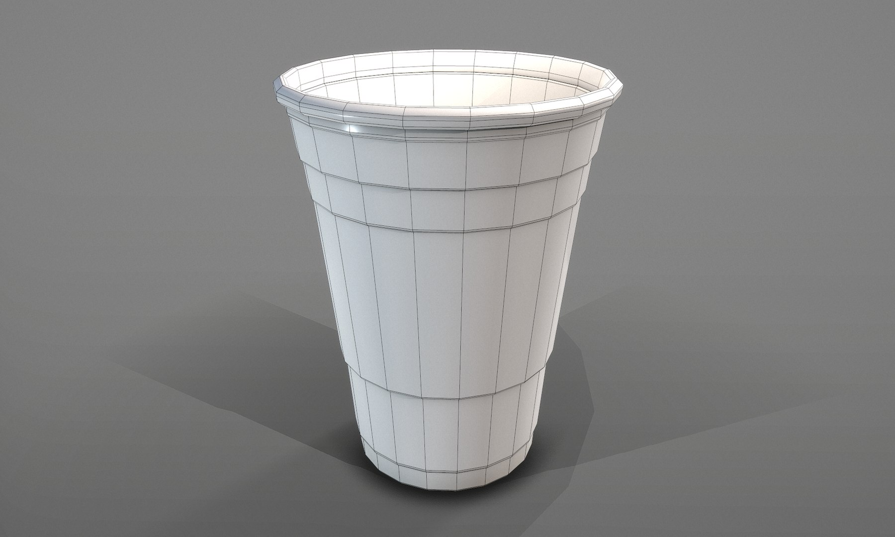 3D Red Beer Pong Plastic Solo Cup https://p.turbosquid.com/ts-thumb/t3/MXoCvy/EN/turntablewireframe_00003/png/1669834502/1920x1080/fit_q87/f269c5d75b2b0d506f66e06eb189396c0586f266/turntablewireframe_00003.jpg