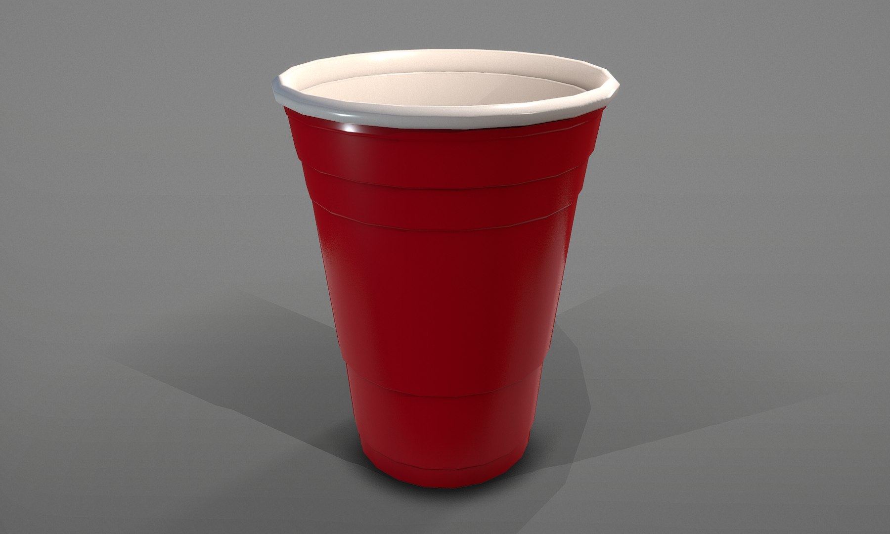 3D Red Beer Pong Plastic Solo Cup https://p.turbosquid.com/ts-thumb/t3/MXoCvy/tr/turntable_00003/png/1669834495/1920x1080/fit_q87/6b2f9b37ccace700976b458ae21dae4f6172ca32/turntable_00003.jpg
